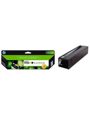 HP 970XL (CN625AE) High Yield Black Ink Cartridge for HP Officejet Pro X476dw, HP Officejet Pro X576dw, HP Officejet Pro X451...