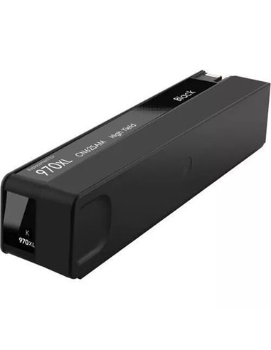 HP 970XL (CN625AE) High Yield Black Ink Cartridge for HP Officejet Pro X476dw, HP Officejet Pro X576dw, HP Officejet Pro X451...