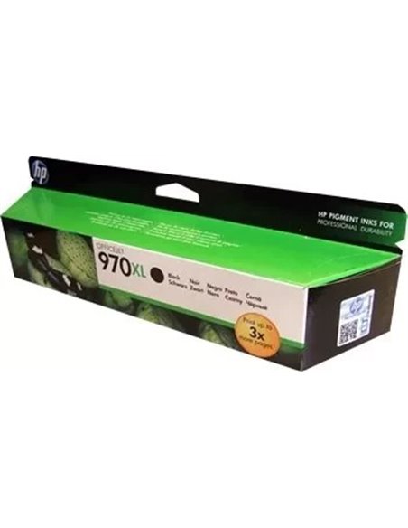HP 970XL (CN625AE) High Yield Black Ink Cartridge for HP Officejet Pro X476dw, HP Officejet Pro X576dw, HP Officejet Pro X451...