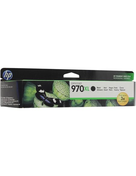 HP 970XL (CN625AE) High Yield Black Ink Cartridge for HP Officejet Pro X476dw, HP Officejet Pro X576dw, HP Officejet Pro X451...