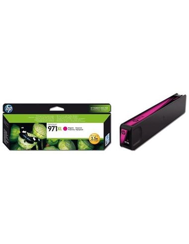 HP 971XL (CN627AE) High Yield Magenta Ink Cartridge for HP Officejet Pro X476dw, HP Officejet Pro X576dw, HP Officejet Pro X4...