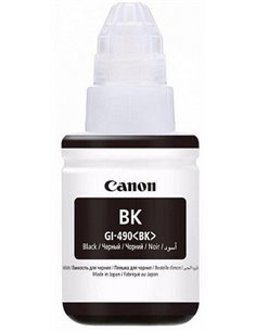 Ink Bottle Canon GI-490 Bk (0663C001), black, 135ml for PIXMA G1400/1410/G2410/G2411/G2415/G3410/G3411/G3415/G4411, 6000 p.