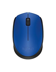 Logitech Wireless Mouse M171 Blue, Optical Mouse for Notebooks, Nano receiver, Blue, Retail