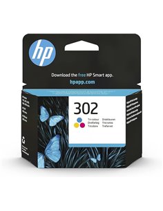 HP 302 (F6U65AE) Tri-color Original Ink Cartridge for HP DeskJet 1110 Printer,HP OfficeJet 3830/3636/5230,HP DeskJet 2130/363... 2