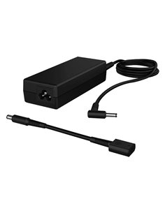 HP AC Adapter - 90W Smart AC Adapter, right-angled (90°) 4.5mm connector allows for connecting in limited spaces and reduces ...