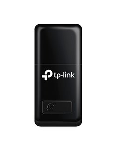 TP-LINK TL-WN823N N300 Wireless Mini USB Adapter, Realtek, 2T2R, 300Mbps on 2.4Ghz, 802.11b/g/n, QSS button, autorun utility