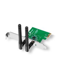 TP-LINK TL-WN881ND N300 Wireless PCI Express Adapter, Atheros, 2T2R, 300Mbps on 2.4GHz, 802.11n/g/b, 2 detachable antennas 2