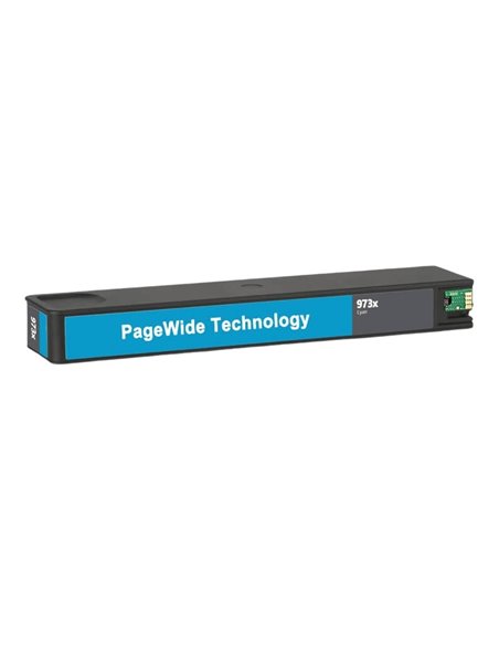 HP 973X (F6T81AE) High Yield Cyan Original PageWide Cartridge for HP PageWide Pro 452dw HP PageWide Pro 477dw, 7000 p.