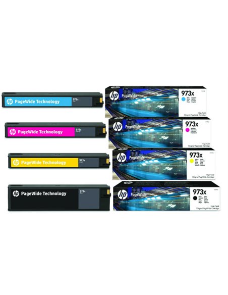 HP 973X (F6T82AE) High Yield Magenta Original PageWide Cartridge for HP PageWide Pro 452dw HP PageWide Pro 477dw, 7000 p.