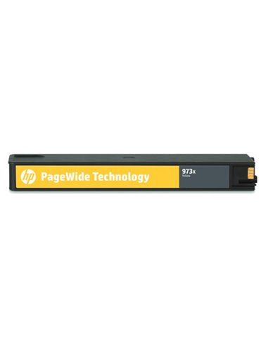 HP 973X (F6T83AE) High Yield Yellow Original PageWide Cartridge for HP PageWide Pro 452dw HP PageWide Pro 477dw, 7000 p.