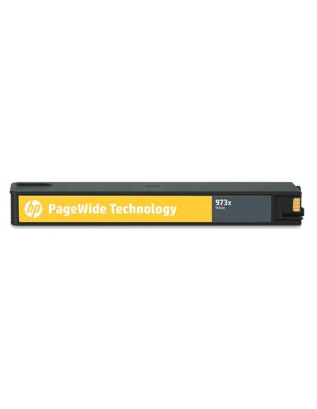 HP 973X (F6T83AE) High Yield Yellow Original PageWide Cartridge for HP PageWide Pro 452dw HP PageWide Pro 477dw, 7000 p.