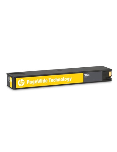 HP 973X (F6T83AE) High Yield Yellow Original PageWide Cartridge for HP PageWide Pro 452dw HP PageWide Pro 477dw, 7000 p.