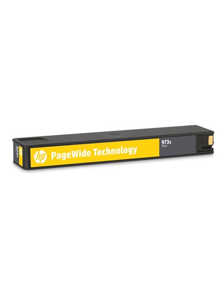 HP 973X (F6T83AE) High Yield Yellow Original PageWide Cartridge for HP PageWide Pro 452dw HP PageWide Pro 477dw, 7000 p.