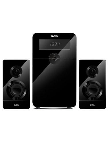 Boxe 2.1 SVEN MS-2250 / 80W RMS / Bluetooth / FM-tuner / USB / SD card / Black