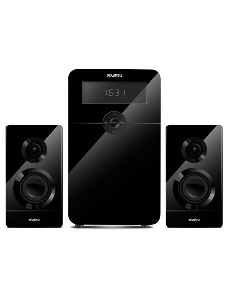 Boxe 2.1 SVEN MS-2250 / 80W RMS / Bluetooth / FM-tuner / USB / SD card / Black