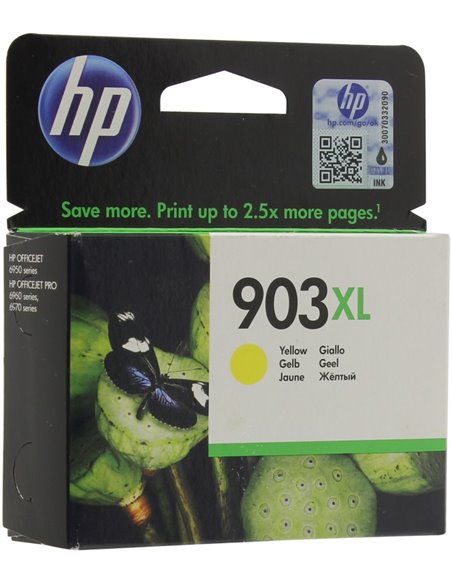 HP 903XL (T6M11AE) High Yield Yellow Original Ink Cartridge; (for HP OfficeJet Pro 6960, 6970)