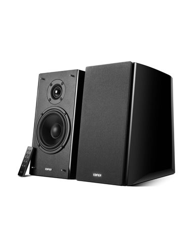 Edifier R2000DB Black, 2.0/ 120W (2x36W+2x24W) RMS, Audio In: Bluetooth, RCA x2, PC, AUX, optical, coaxial, remote control, a...