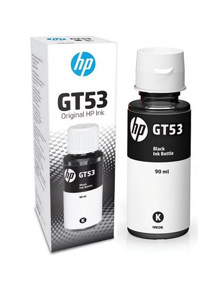 HP GT53XL (1VV21AE) 135-ml Black Original Ink Bottle (~8,000 pages)for HP Ink Tank 115, HP Ink Tank 315/319, HP Ink Tank Wire...