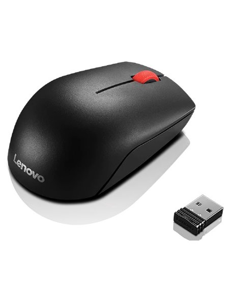 Lenovo Essential Compact Wireless Mouse ( 3 button, 2.4 GHz Wireless via Nano USB, 1000 dpi) Lenovo Essential Compact Wireless Mouse ( 3 button, 2.4 GHz Wireless via Nano USB, 1000 dpi)