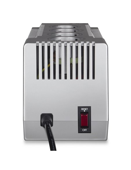 SVEN VR-F1500, 500W, Automatic Voltage Regulator, 4x Schuko outlets, Input voltage: 180-285V, Output voltage: 230V ± 10%, inp...