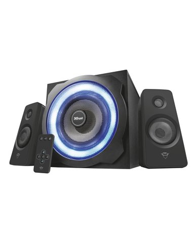 Игровые Колонки 2.1 Trust GXT 629 Tytan, Black / 120W / 3,5 AUX / RGB Illuminated