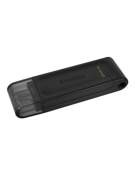 Flash Drive USB-С Kingston DataTraveler 70 / 64GB / 80 MByte/s