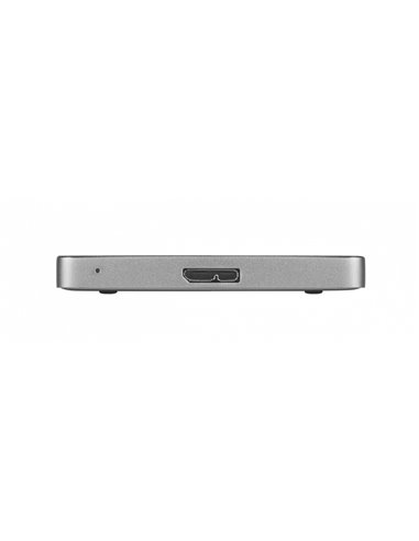 2.5” External HDD 1.0TB (USB3.2) Verbatim Store 'n' Go ALU Slim, Silver, Aluminium, Sleek, Slim, Nero Backup Software, Green...