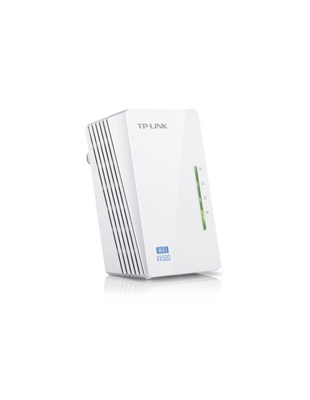 TP-LINK TL-WPA4220 N300 AV600 Powerline Adapter, Compact Size, 300Mbps Powerline Datarate, 1 Lan Port, Power Socket, HomePlu...
