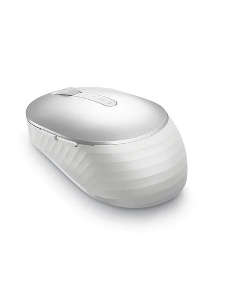 Dell Premier Rechargeable Wireless Mouse MS7421W - Platinum silver, Wireless 2.4 GHz, Bluetooth 5.0, 1600 dpi, Programmable ...