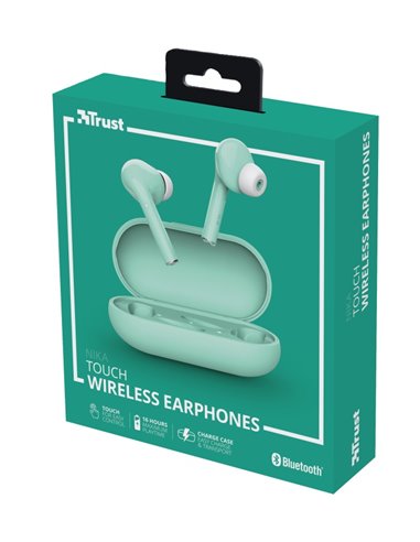 Наушники Trust Nika Touch Bluetooth / Turquoise