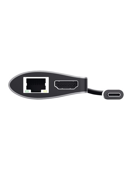 Adaptor Multiport Trust Dalyx/ USB-C/ 1xUSB-C/ 2xUSB-A/ HDMI/ RJ45/ SD/ microSD Adaptor Multiport Trust Dalyx/ USB-C/ 1xUSB-C/ 2xUSB-A/ HDMI/ RJ45/ SD/ microSD