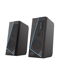 Игровые Колонки 2.0 Trust GXT 609 Zoxa, Black / 12W / 3,5 AUX / USB power 2