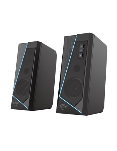 Игровые Колонки 2.0 Trust GXT 609 Zoxa, Black / 12W / 3,5 AUX / USB power