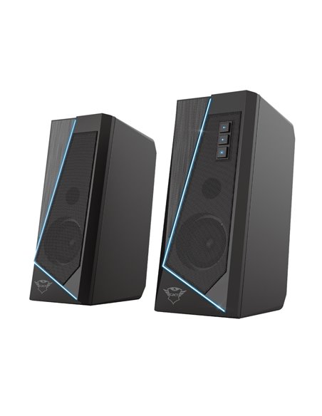 Игровые Колонки 2.0 Trust GXT 609 Zoxa, Black / 12W / 3,5 AUX / USB power