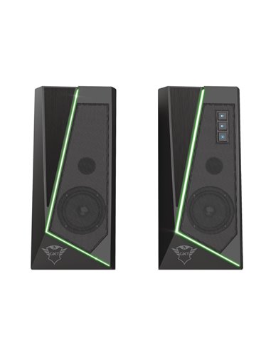 Игровые Колонки 2.0 Trust GXT 609 Zoxa, Black / 12W / 3,5 AUX / USB power