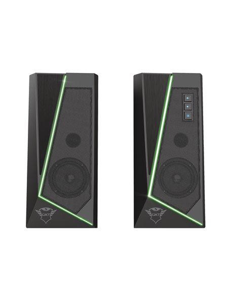 Игровые Колонки 2.0 Trust GXT 609 Zoxa, Black / 12W / 3,5 AUX / USB power