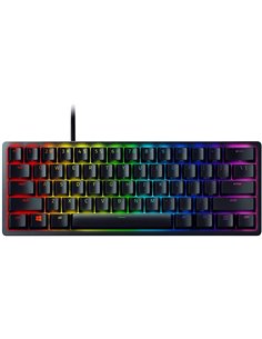 RAZER Huntsman Mini Gaming Keyboard, 60% Form Factor, Clicky Optical Switch - Red, Doubleshot PBT Keycaps With Side-Printed S...