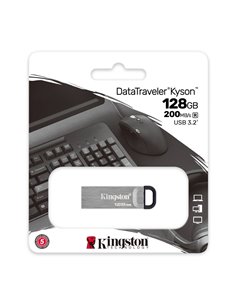 Флеш-накопитель USB Kingston DataTraveler Kyson / 128ГБ / 200 MByte/s 2