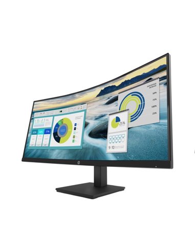 34.0" Monitor HP VA LED P34hc G4 / UltraWide / Curved / 21:9 / Black