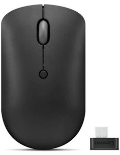 Беспроводная компактная мышь Lenovo 400/ USB-C Receiver/ 2400dpi/ Black