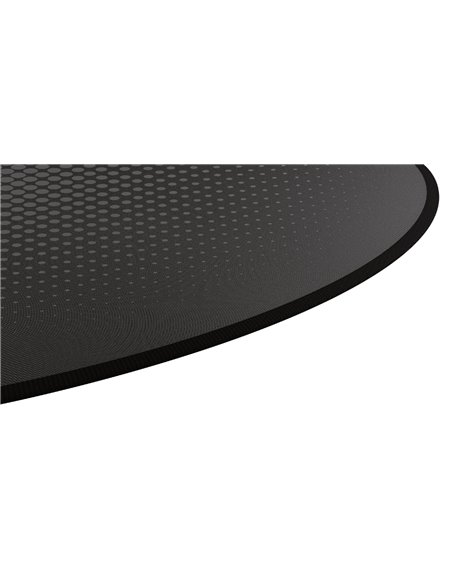 Covor rotund de podea Trust Mika Round Floor Mat / 117cm / Black