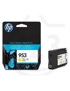 HP 953 (F6U14AE) Yellow Ink Cartridge; (for HP OfficeJet Pro 7720, 7730, 7740, 8710, 8720, 8725, 8728, 8730, 8740, 7740, 8218... 2