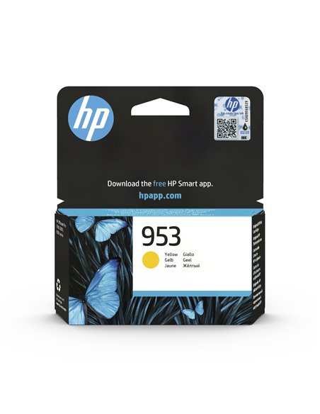HP 953 (F6U14AE) Yellow Ink Cartridge; (for HP OfficeJet Pro 7720, 7730, 7740, 8710, 8720, 8725, 8728, 8730, 8740, 7740, 8218...