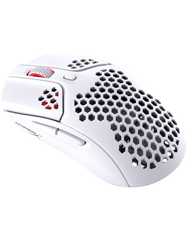 Mouse Gaming Wireless HYPERX Pulsefire Haste, White [4P5D8AA]