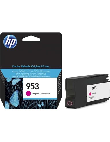 HP 953 (F6U13AE) Magenta Ink Cartridge; (for HP OfficeJet Pro 7720, 7730, 7740, 8710, 8720, 8725, 8728, 8730, 8740, 7740, 821...