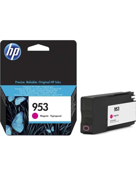 HP 953 (F6U13AE) Magenta Ink Cartridge; (for HP OfficeJet Pro 7720, 7730, 7740, 8710, 8720, 8725, 8728, 8730, 8740, 7740, 821...