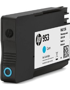 HP 953 (F6U12AE) Cyan Ink Cartridge; (for HP OfficeJet Pro 7720, 7730, 7740, 8710, 8720, 8725, 8728, 8730, 8740, 7740, 8218, ... 2