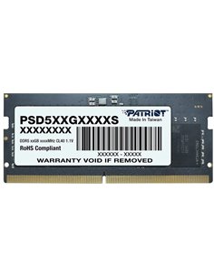 Оперативная память PATRIOT Signature Line DDR5-4800 SODIMM 8GB