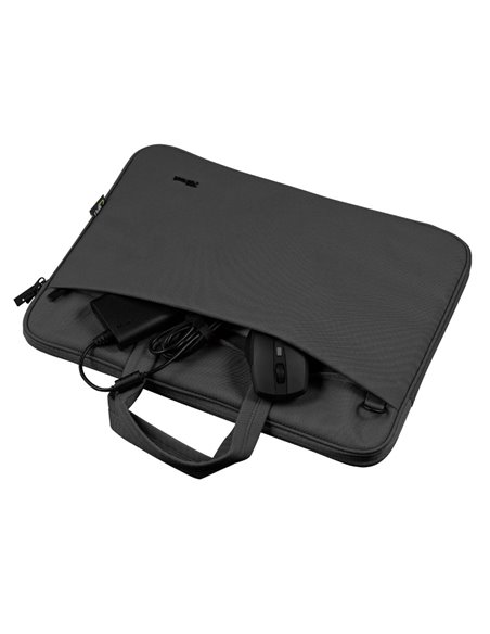 Trust NB bag 16” Bologna, Eco-friendly Slim laptop bag for 16” laptops, (410 x 290mm), Black Trust NB bag 16” Bologna, Eco-friendly Slim laptop bag for 16” laptops, (410 x 290mm), Black