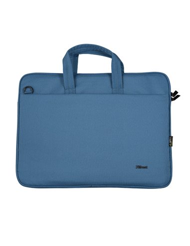 Trust NB bag 16” Bologna, Eco-friendly Slim laptop bag for 16” laptops, (410 x 290mm), Blue